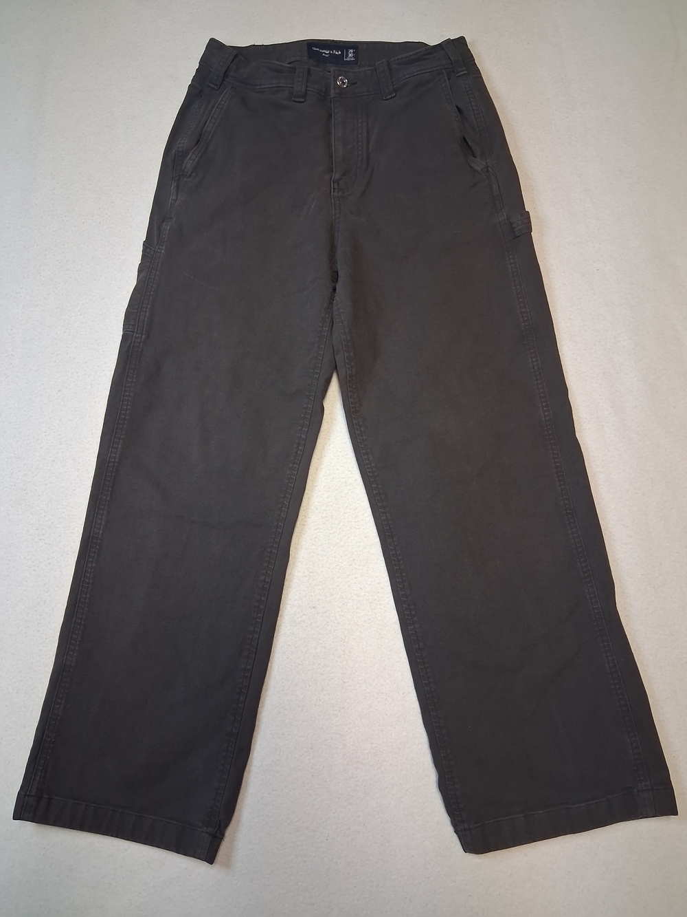 Abercrombie & Fitch Women's Black Cargo Pants